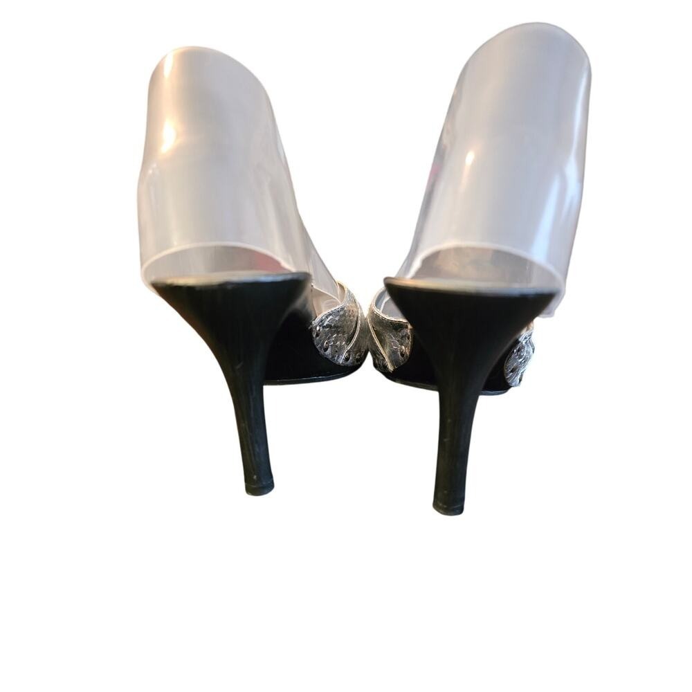 Ballistic Silver Heeled Sandals Sz 10 - Picture 6 of 8